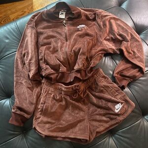 Nike Air Velour Shorts Tracksuit